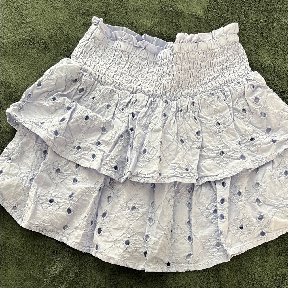 Abercrombie Kids baby blue skort
